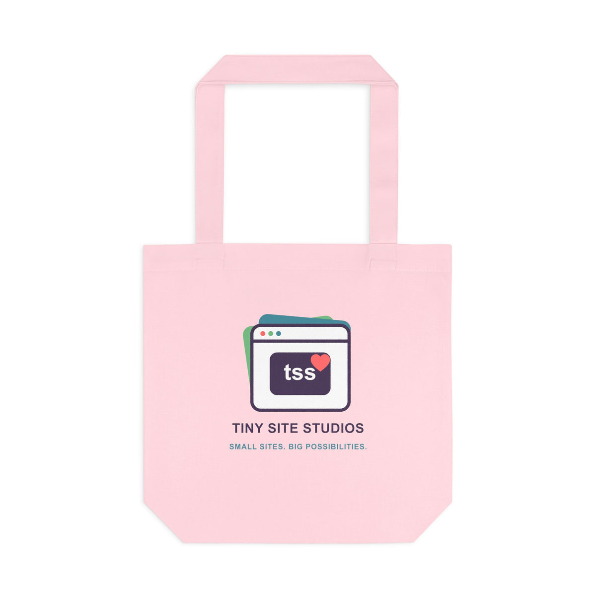 TSS Stacked-Site Cotton Tote — Stock Pending