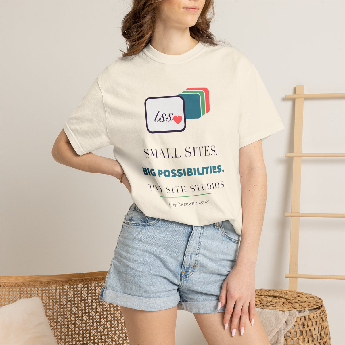 Small Sites. Big Possibilities — Comfort Colors Tee