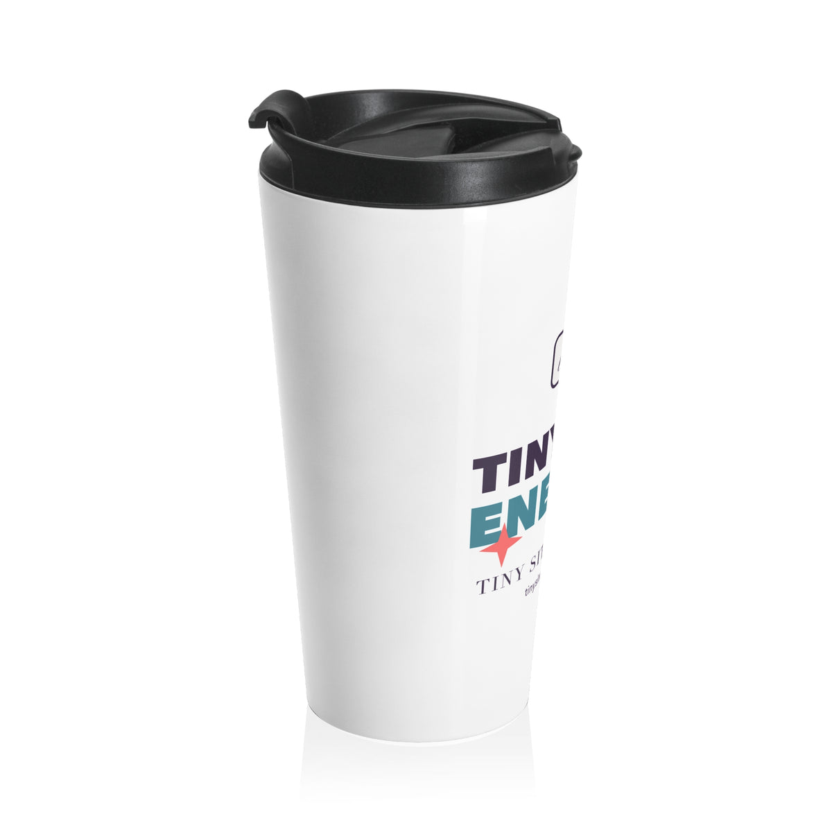 Tiny Site Energy — Stainless Steel Travel Mug
