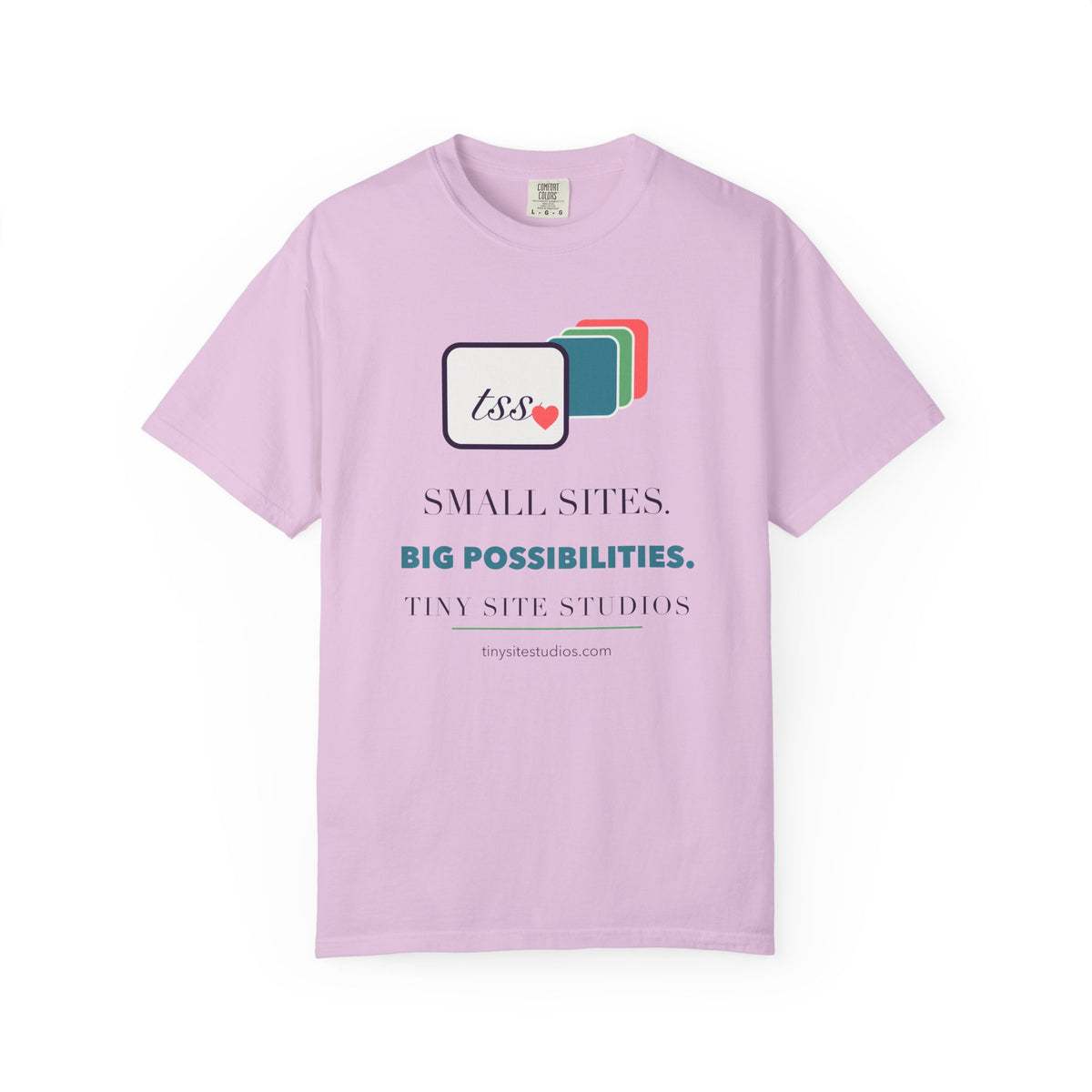 Small Sites. Big Possibilities — Comfort Colors Tee