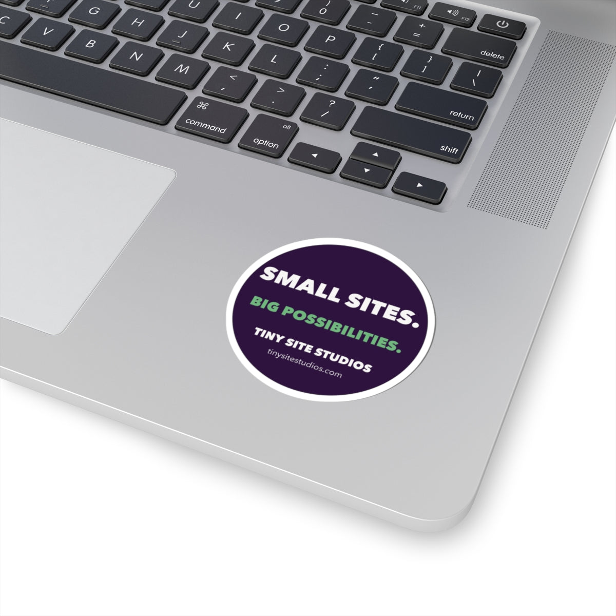 Small Sites. Big Possibilities. Sticker — 3 in