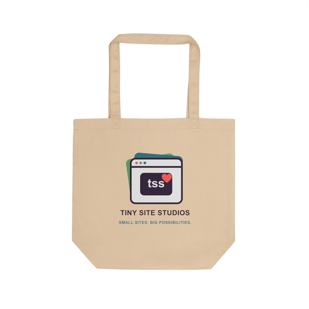 TSS Stacked-Site Organic Tote