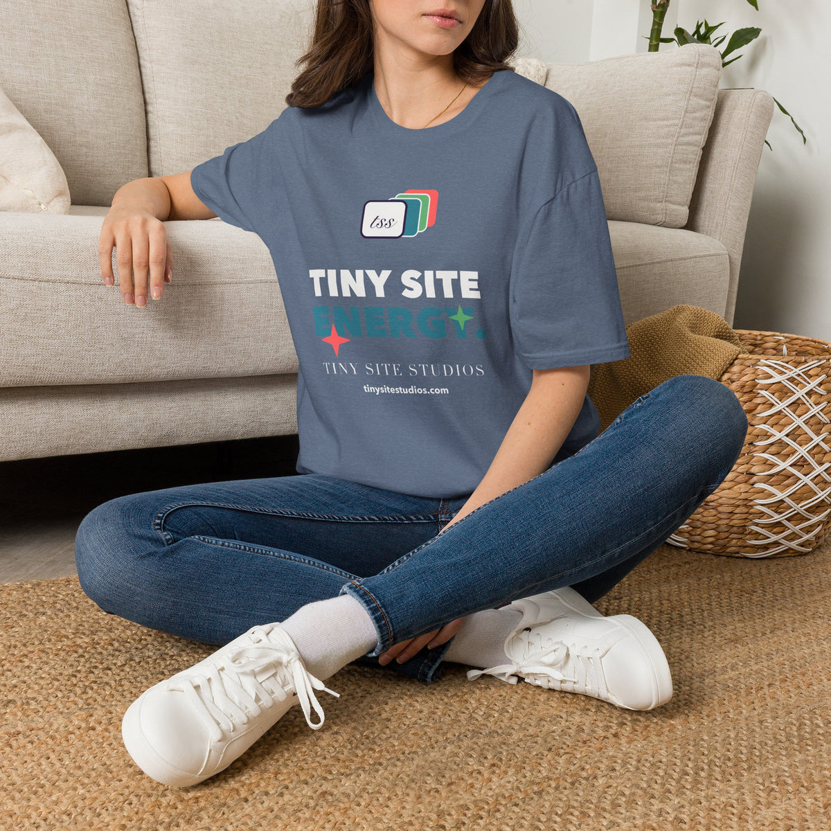 Tiny Site Energy — Dark Colors Gildan Softstyle Tee