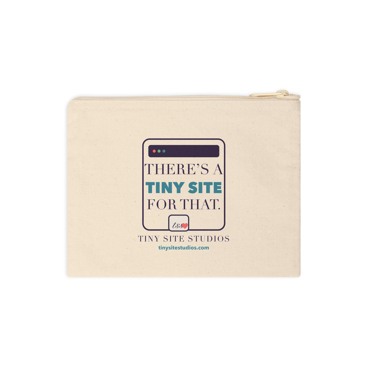 There’s a Tiny Site for That — Accessory Zipper Pouch